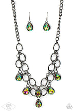 Load image into Gallery viewer, PAPARAZZI - SHOW-STOPPING SHIMMER - MULTI OIL SPILL NECKLACE - PINK DIAMOND EXCLUSIVE